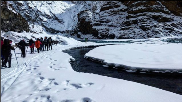 Photo of Walking on a frozen river 1/8 by Yash Chans