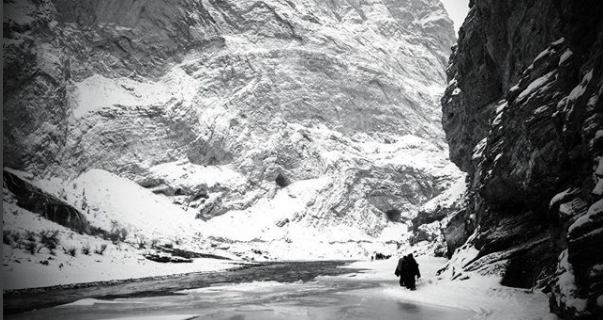 Photo of Walking on a frozen river 8/8 by Yash Chans