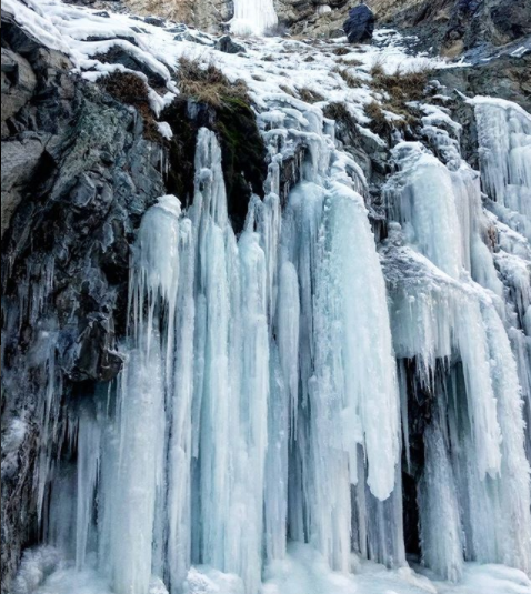 Photo of Walking on a frozen river 7/8 by Yash Chans
