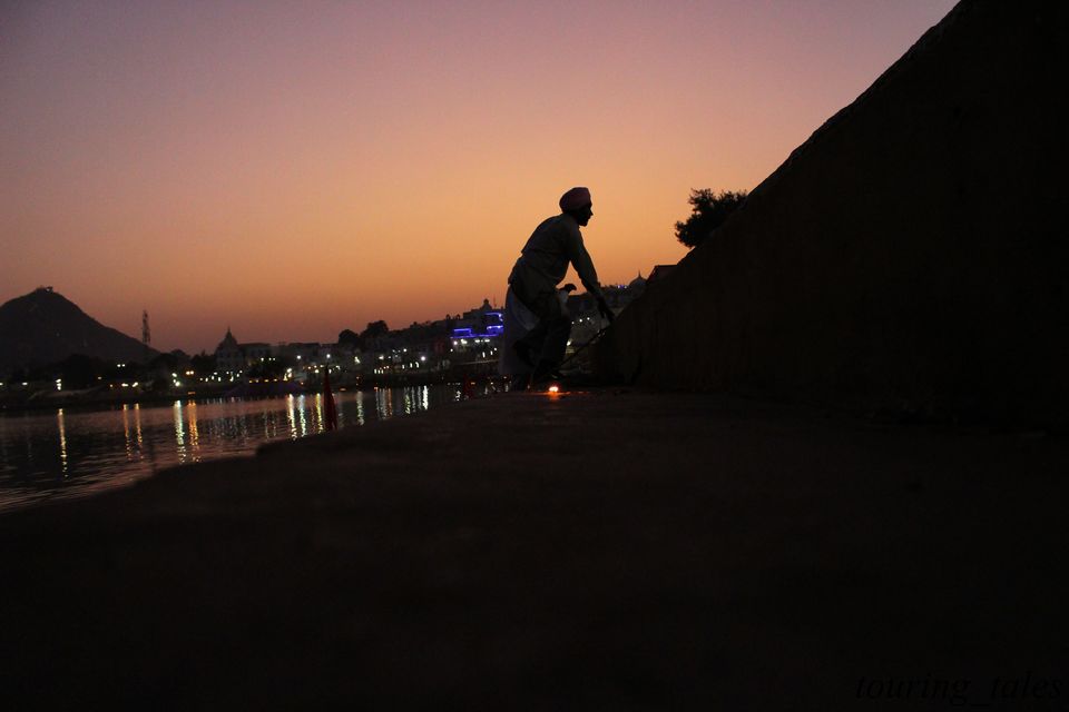 Photo of Pushkar Lake, Pushkar, Rajasthan, India by Touring&tales