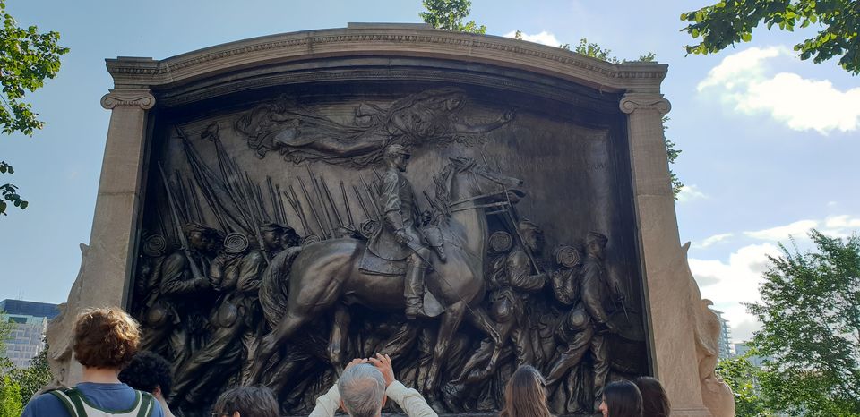 Photo of Robert Gould Shaw and the 54th Regiment Memorial, Boston, MA, USA by Rashmi Shetty