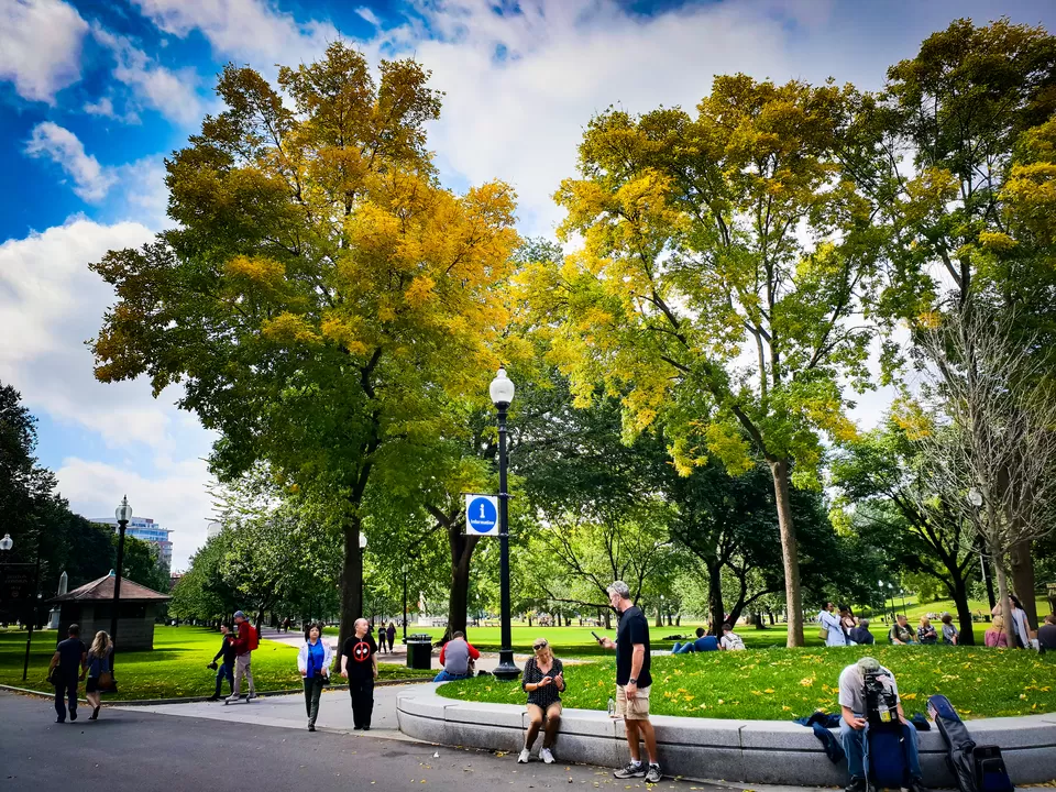 Photo of Boston Common Park, Tremont Street, Boston, MA, USA by Rashmi Shetty