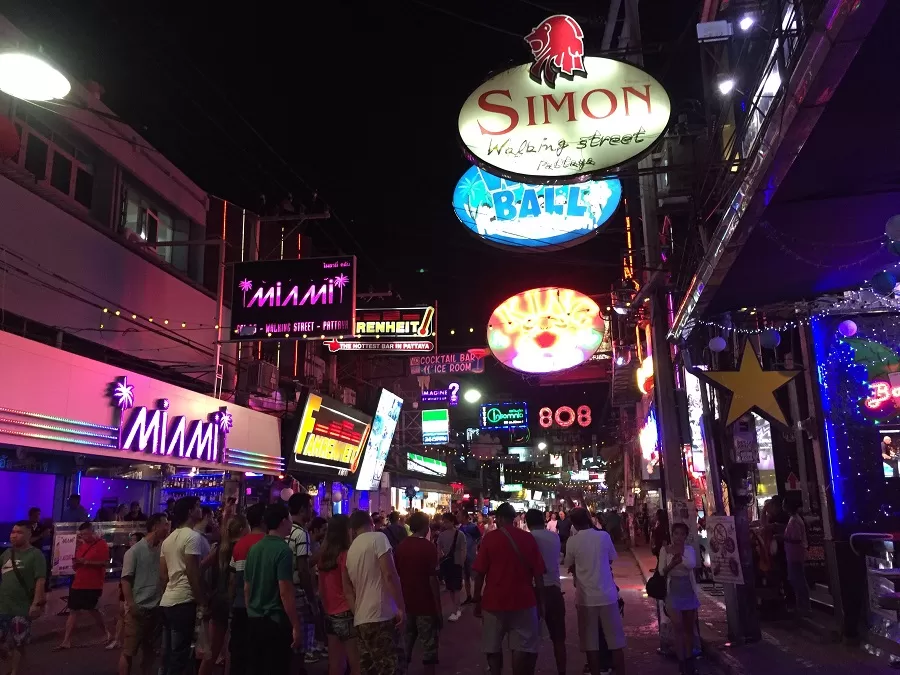 Photo of Walking Street Pattaya Pattaya City Chon Buri Thailand by Eleutheromaniac