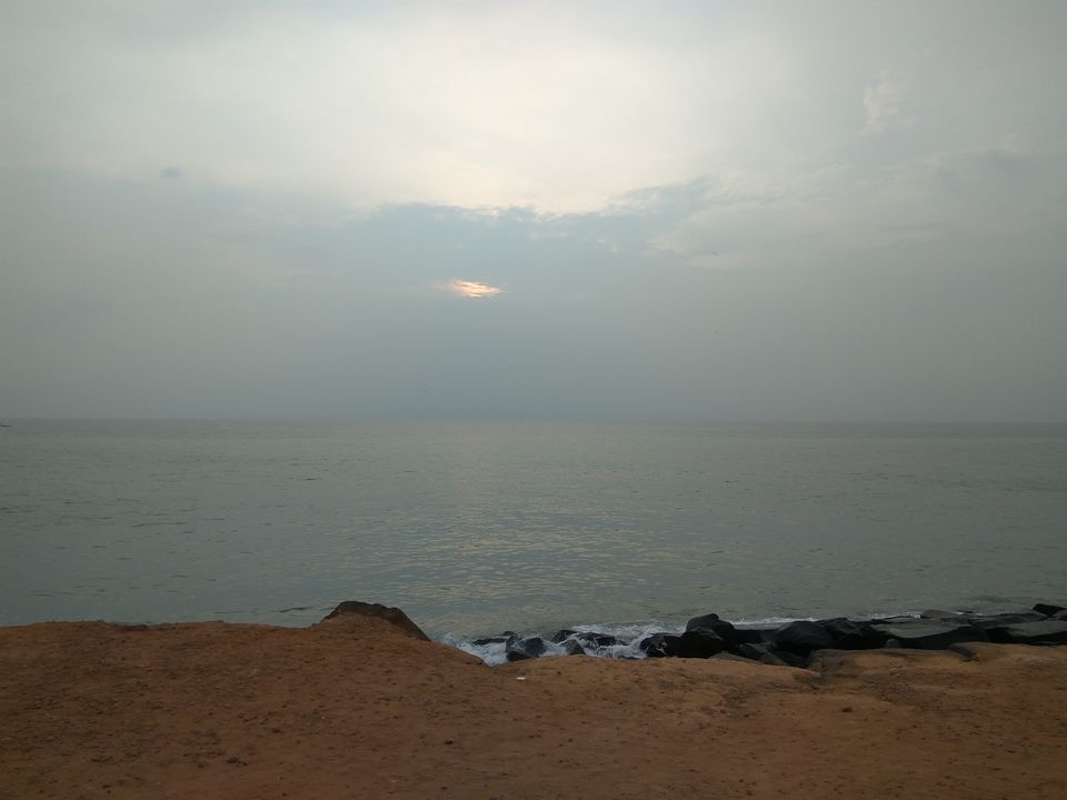 Photo of Rock Beach, Puducherry, India by Footloose Backpackers