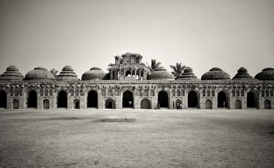 Photo of Elephant Stable, Hampi, Karnataka, India by Vivek Muraleedharan