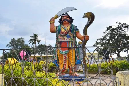 Photo of Sri Chamundeshwari Temple, Chamundi Hill Steps, Chamundi Hill, Mysuru, Karnataka, India by Nomadic Meteor