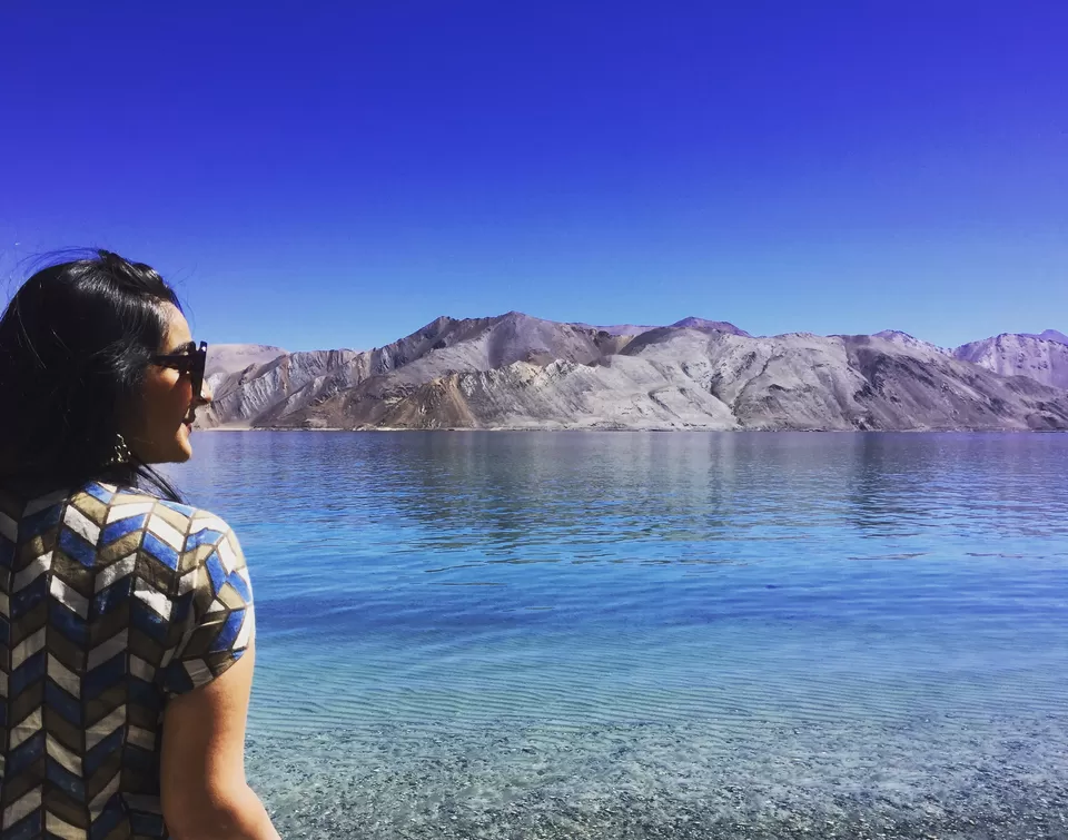 Photo of Pangong Tso by Ekta Bhasin