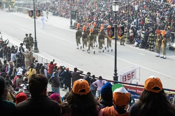 Photo of India-Pakistan Wagah Border Stadium 1, Wagah, Hardo Rattan, Punjab, India by Raunak Airan