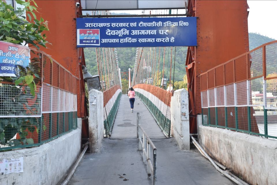 Photo of Ram Jhula, Ram Jhula, Swarg Ashram, Rishikesh, Uttarakhand, India by Mrigakshi Chetia