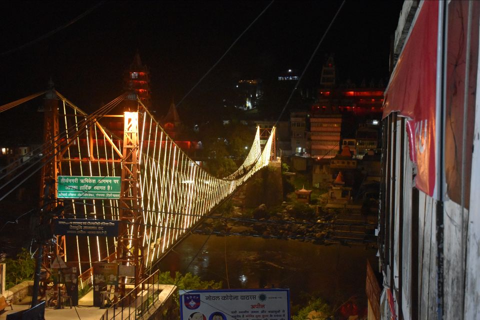 Photo of Laxman Jhoola, Laxman Jhula, Rishikesh, Uttarakhand, India by Mrigakshi Chetia