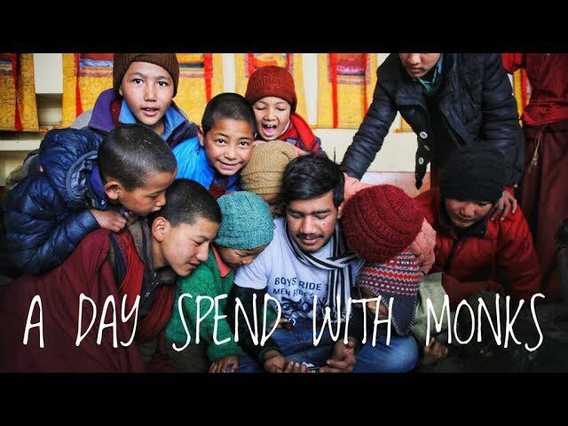 Photo of A DAY SPEND WITH MONKS #actofkindness by Saurav Rathore