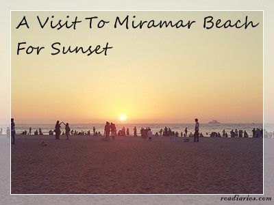 Photo of A Visit To Miramar Beach For Sunset | roadiaries by anju.malgaonkar