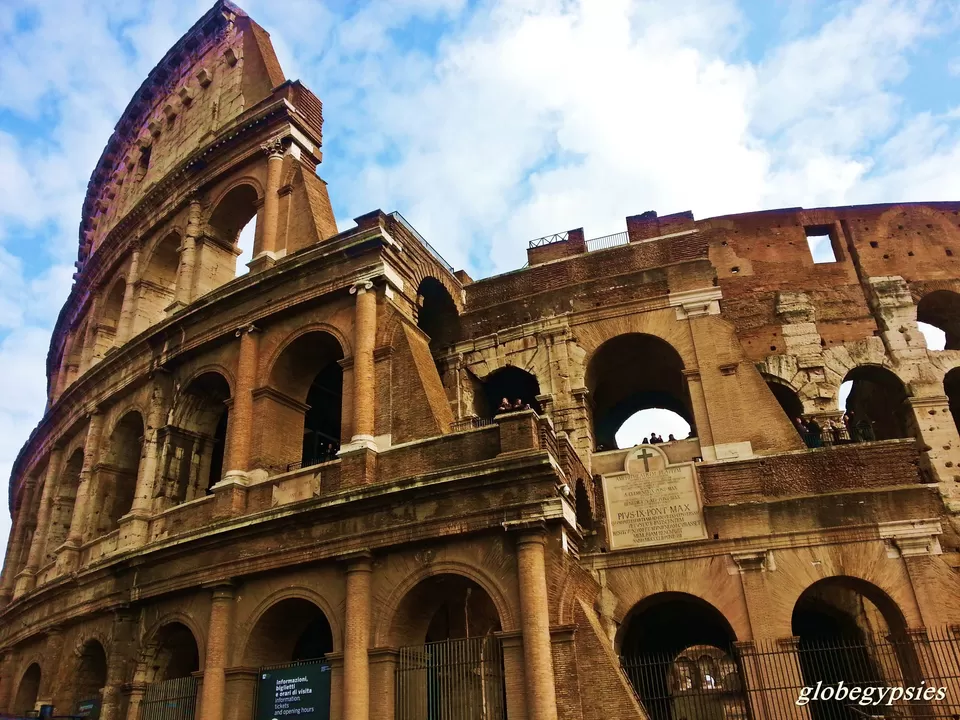 Photo of Romes Colosseum, Rome, Metropolitan City of Rome, Italy by Panchami Bekal