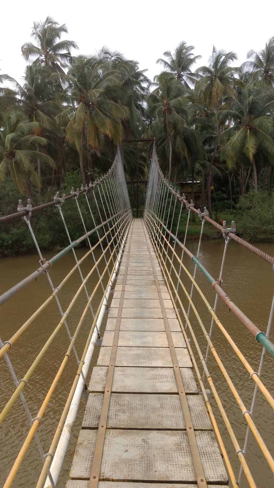 Photo of Hanging Bridge, Tonse West, Karnataka, India by Aman Sharma