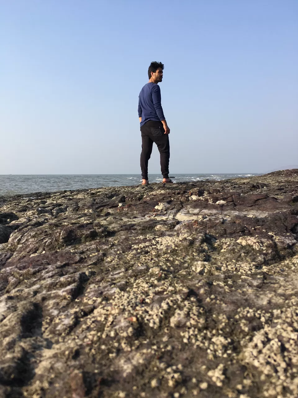 Photo of Rocky beach site near kashid, Revdanda - Murud Road, Barashiv, Maharashtra, India by Risha Rana