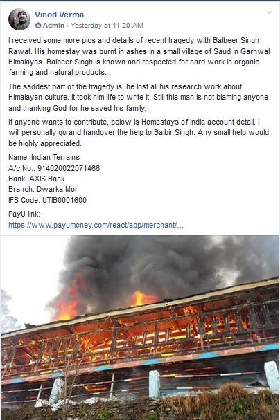Photo of How a bunch of Wanderlusters burned down a heritage homestay in Uttarakhand 9/9 by anshul akhoury