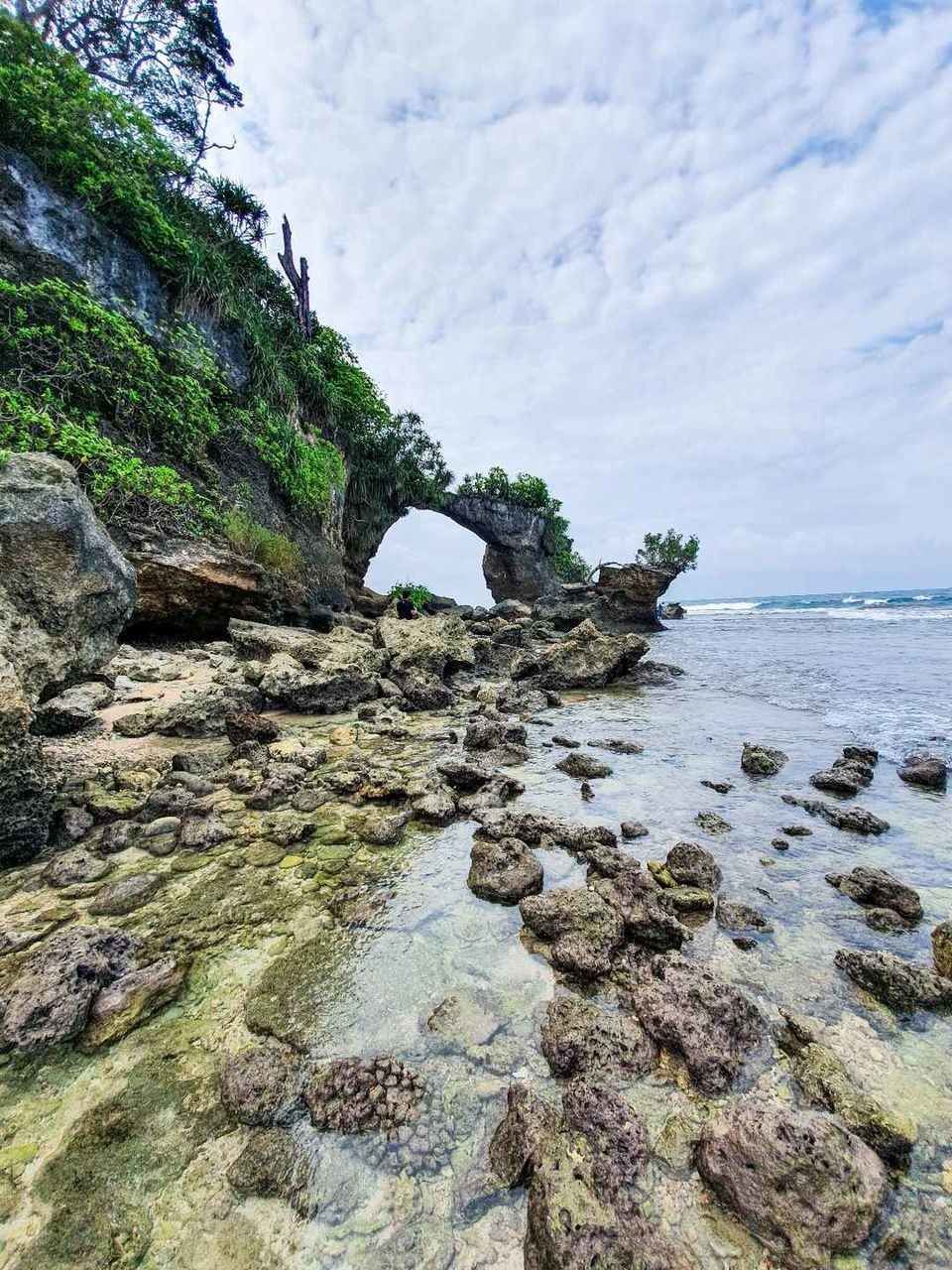 Photo of Howrah Natural Bridge (Coral Bridge), Andaman and Nicobar Islands, India by Simhadri Sudheer Kumar