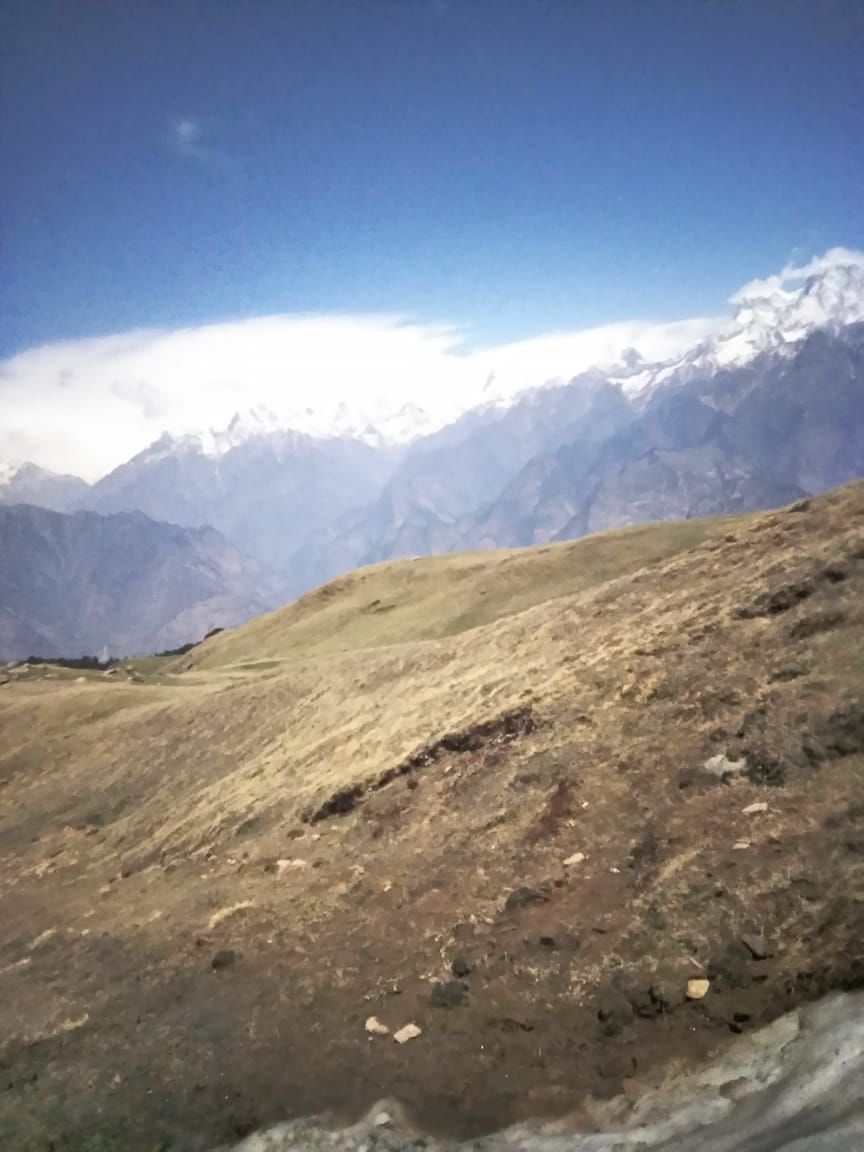 Photo of Gorson Bugyal, Auli Laga Salude, Uttarakhand, India by Biswadip Chattopadhyay