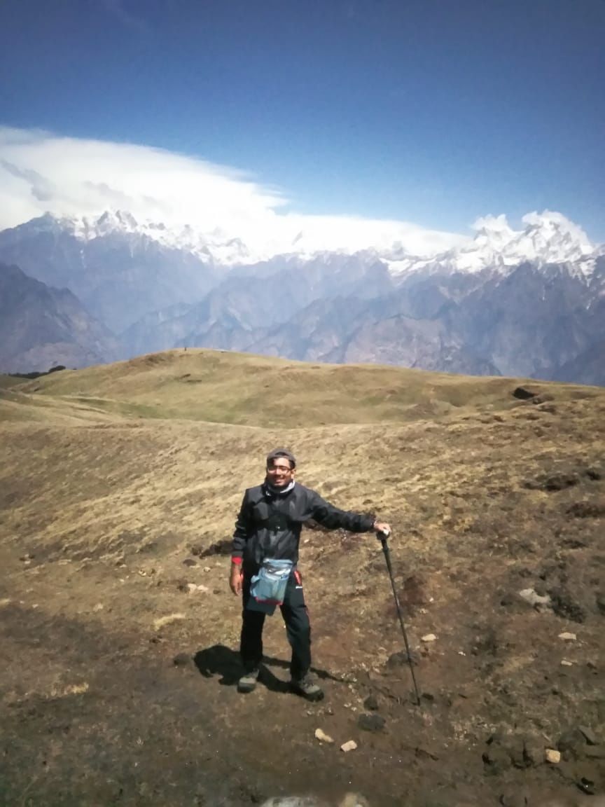 Photo of Gorson Bugyal, Auli Laga Salude, Uttarakhand, India by Biswadip Chattopadhyay