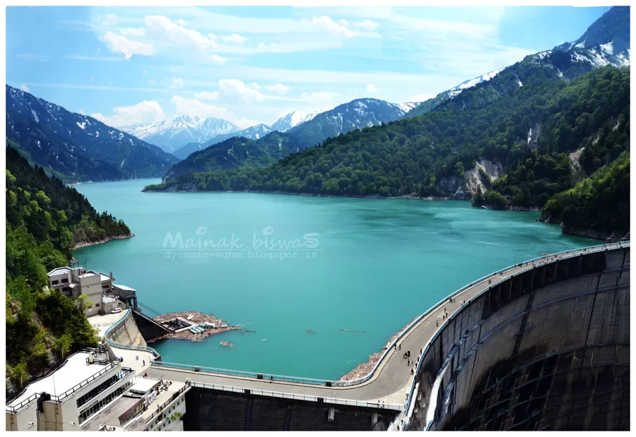 Photo of Kurobe Dam, Tateyama, Toyama Prefecture, Japan by mainak biswas