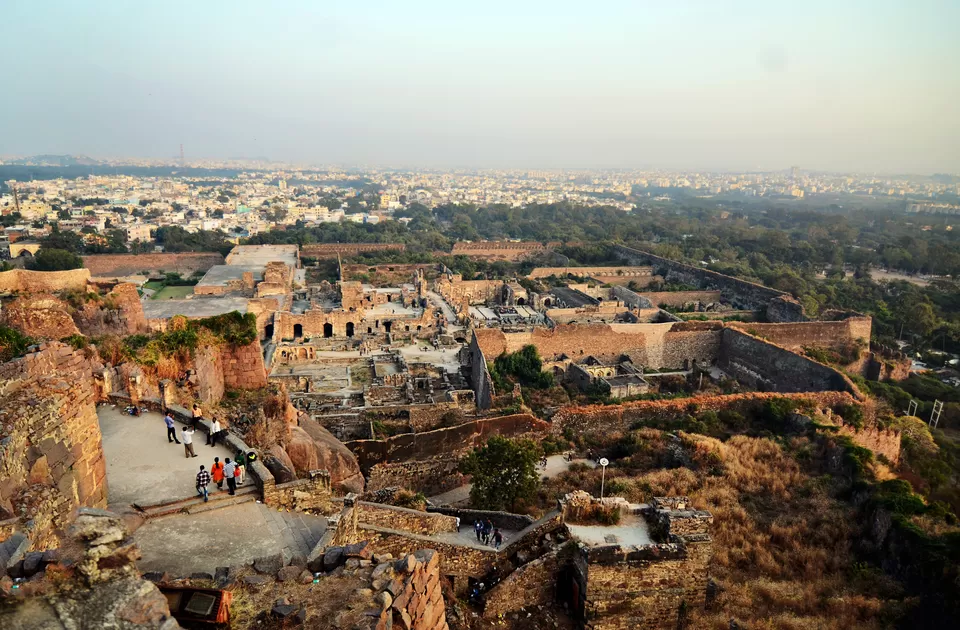Photo of Golconda Fort, Hyderabad, Telangana, India by mainak biswas