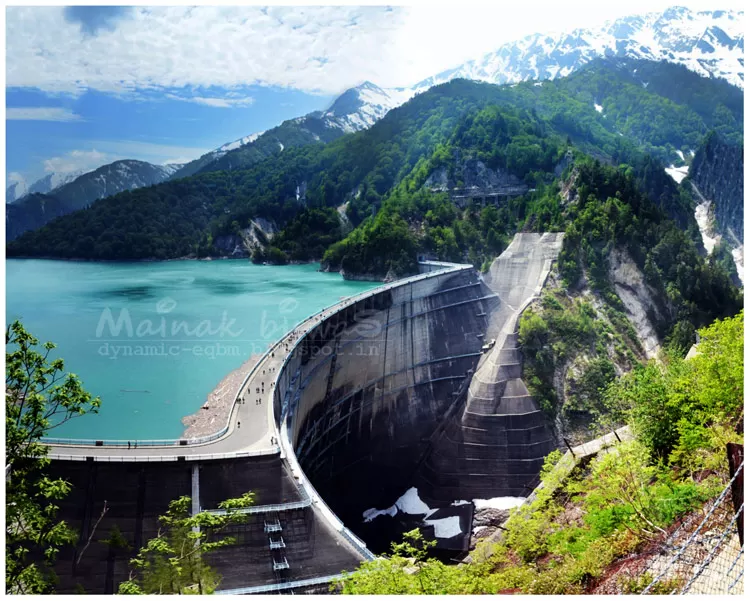 Photo of Kurobe Dam, Tateyama, Toyama Prefecture, Japan by mainak biswas