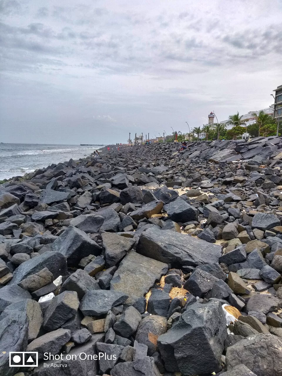 Photo of Rock Beach, White Town, Puducherry, India by Apurva Jain
