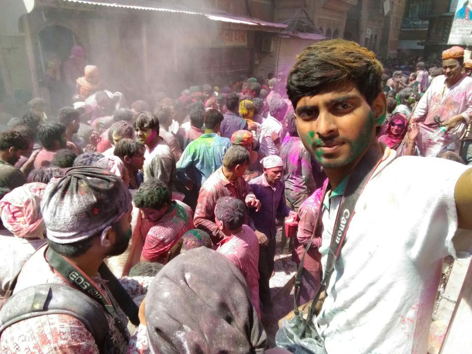 Photo of Holi at Vrindavan, My First solo trip: An out of the Ordinary experience by Srikanth varma