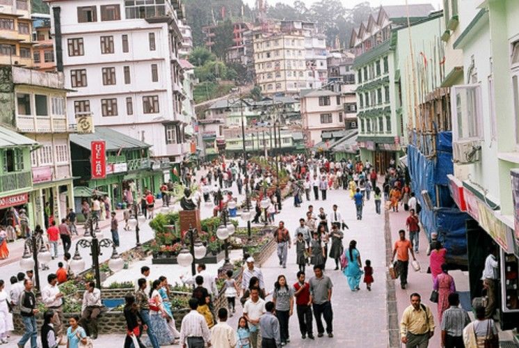 Photo of MG Marg Market, Gangtok, Sikkim, India by liveharshitly