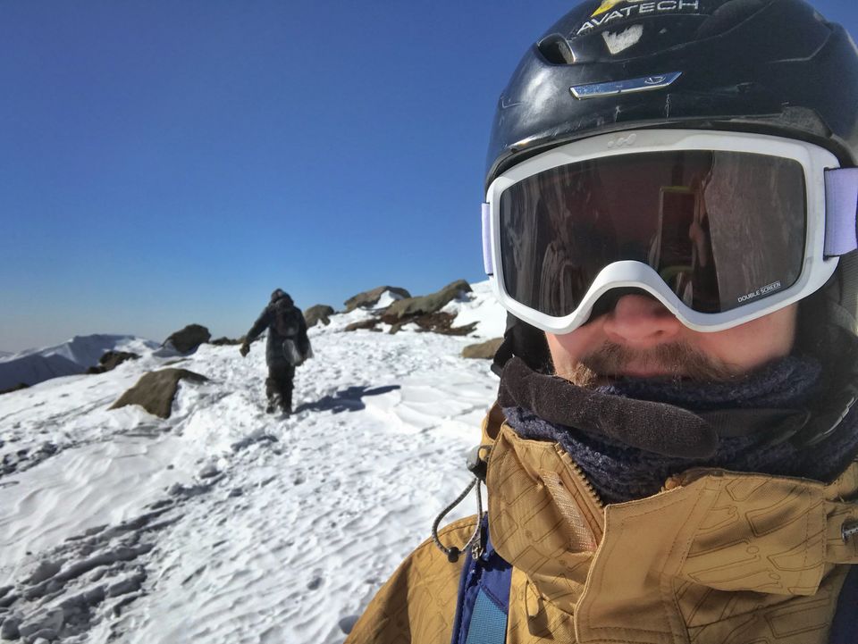 Photo of Snowboarding in Gulmarg, Kashmir by Adrian Sameli