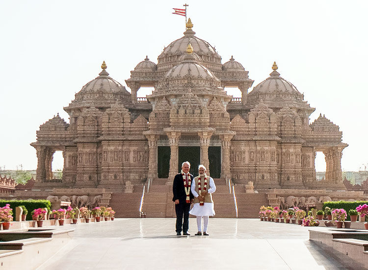 Photo of India's Famous Temples Visited by PM Modi by Vishal Chauhan