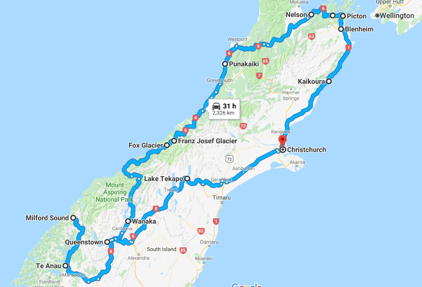 Photo of An Epic Two Week New Zealand South Island Road Trip Itinerary 1/1 by Shahzad Siddiqui