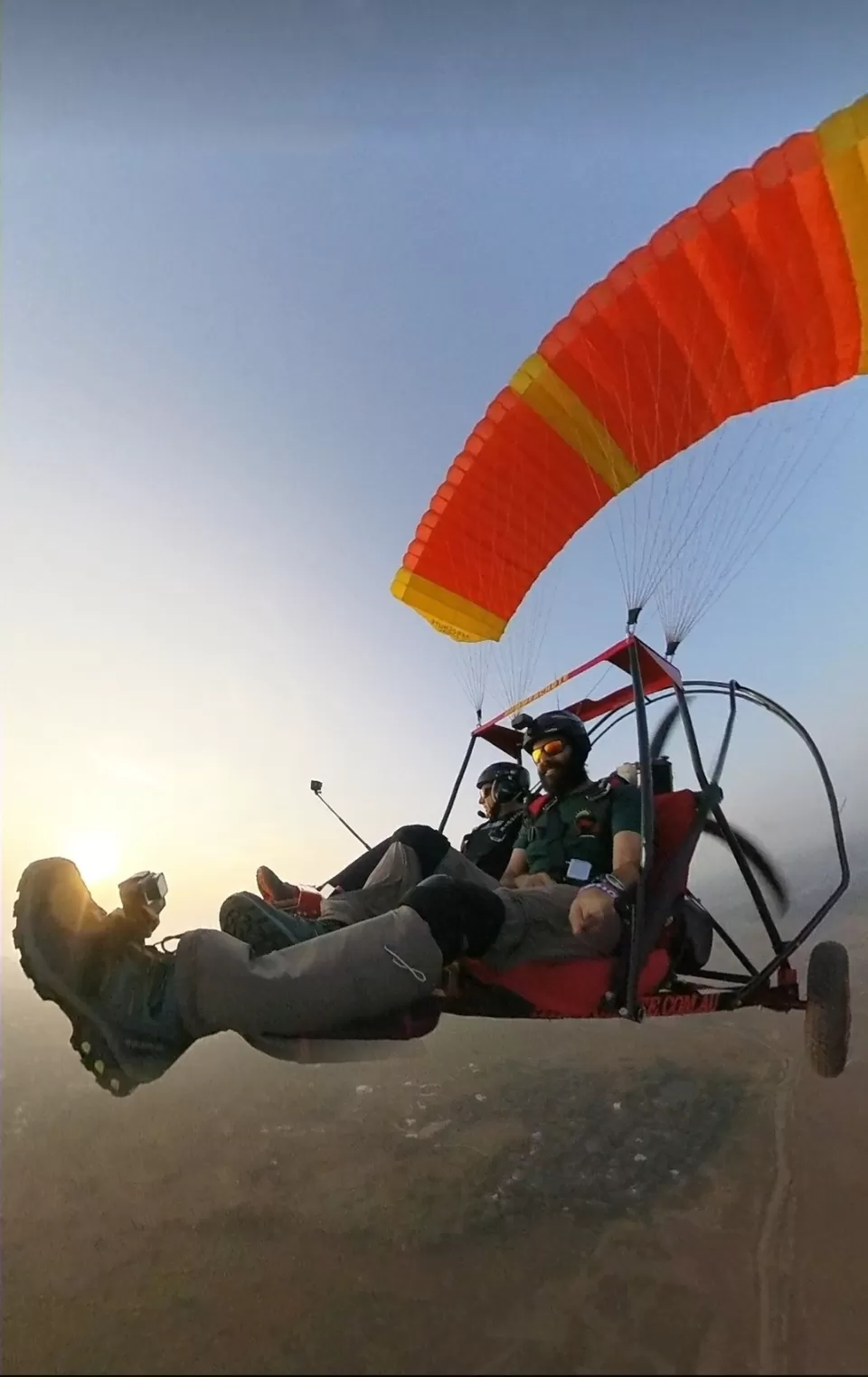 Photo of Paramotor base jump from 3000 feet. #TravelAdventure2019 by Mady Velkar
