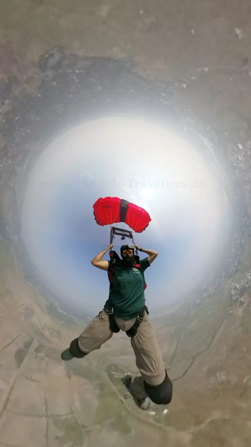 Photo of Paramotor base jump from 3000 feet. #TravelAdventure2019 by Mady Velkar
