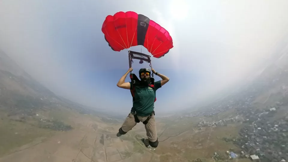 Photo of Paramotor base jump from 3000 feet. #TravelAdventure2019 by Mady Velkar