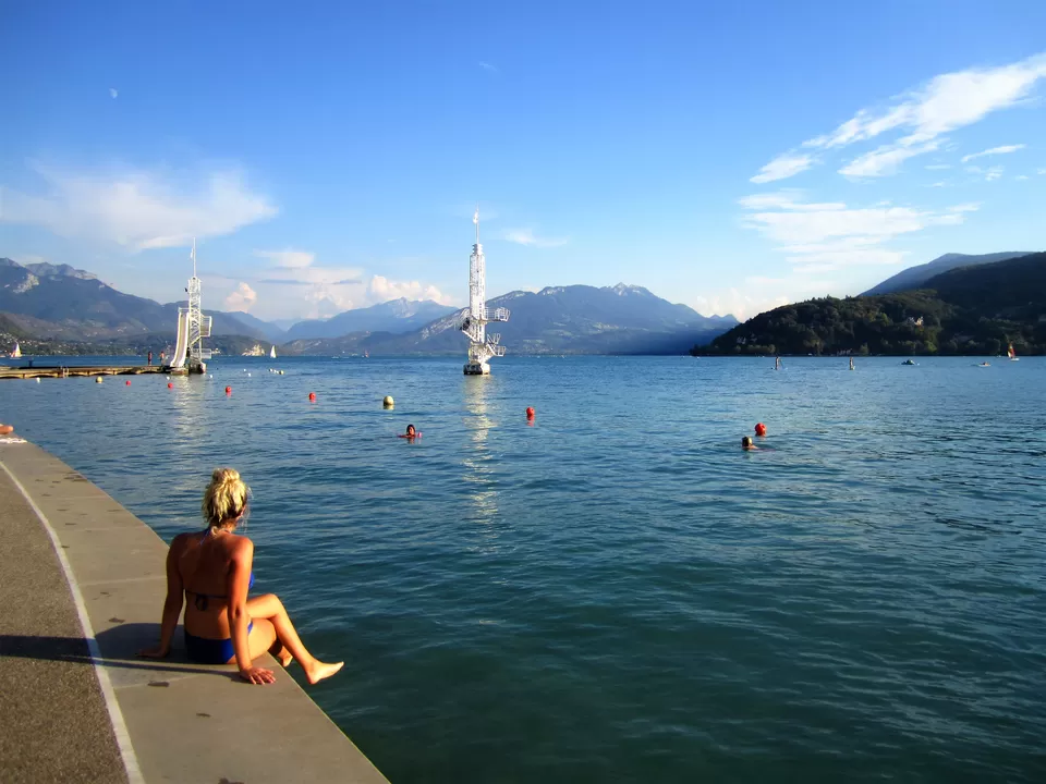 Photo of Lake Annecy, Haute-Savoie, France by Adriana Minali