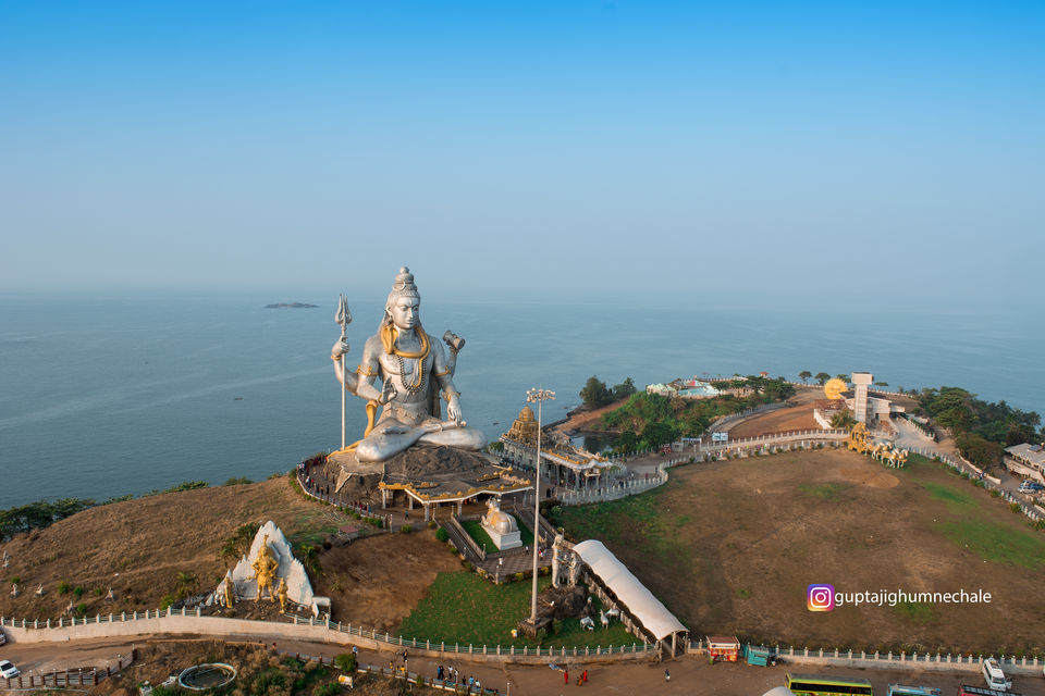 Photo of Beginning the New year 2018 with blessings of Lord Shiva, Murudeshwar by gupta ji