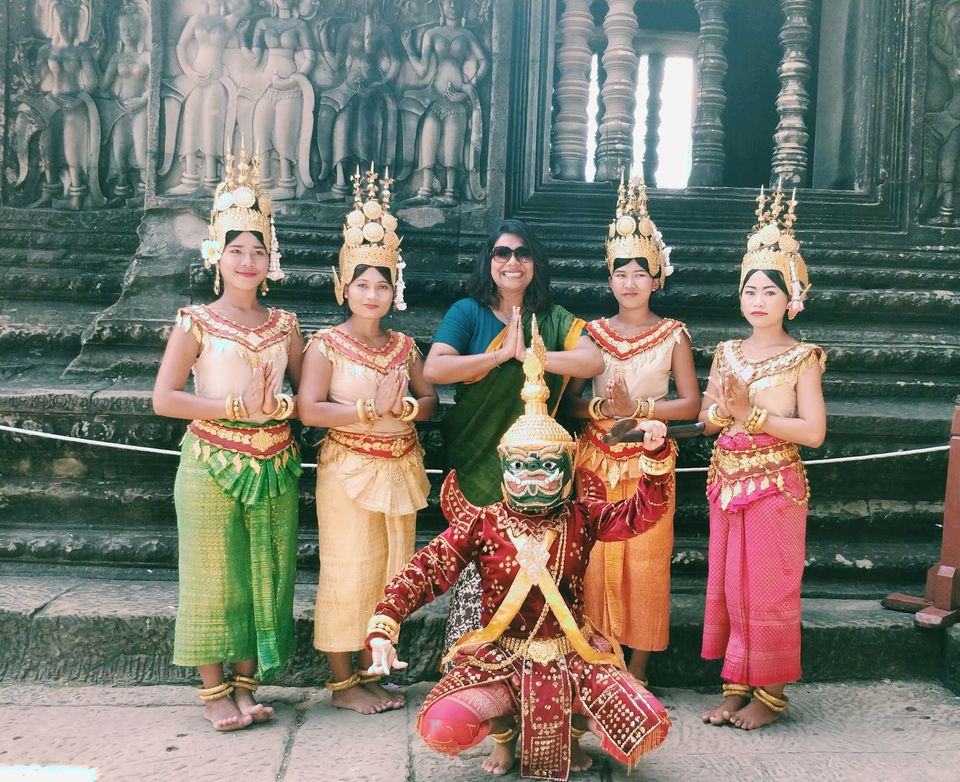 Photo of Exploring Angkor In A Saree: An Experience To Remember! by Riyanka Roy