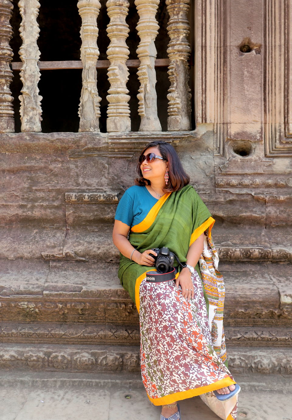 Photo of Exploring Angkor In A Saree: An Experience To Remember! by Riyanka Roy