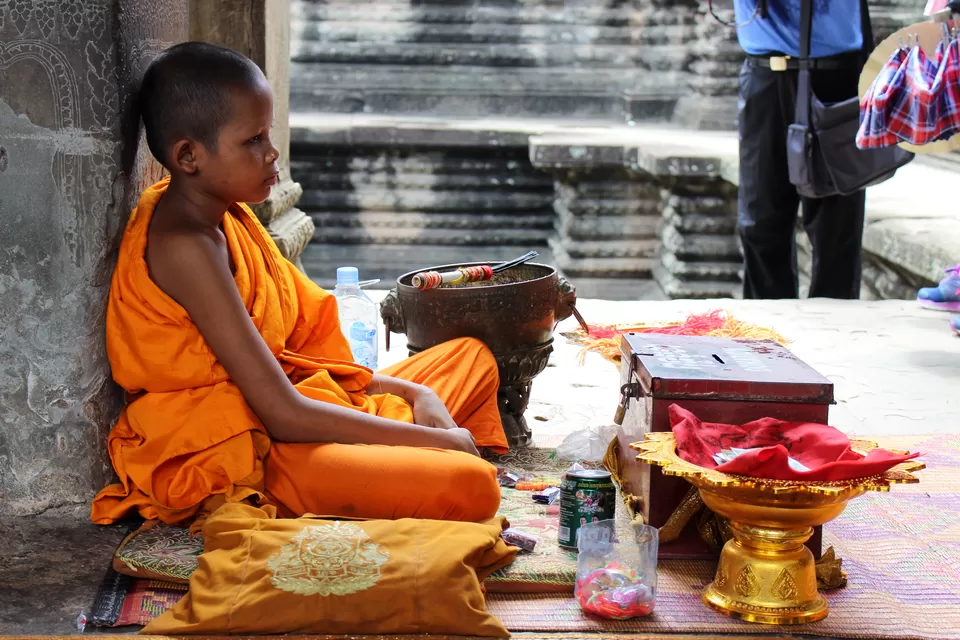 Photo of Angkor Wat, Krong Siem Reap, Cambodia by Riyanka Roy