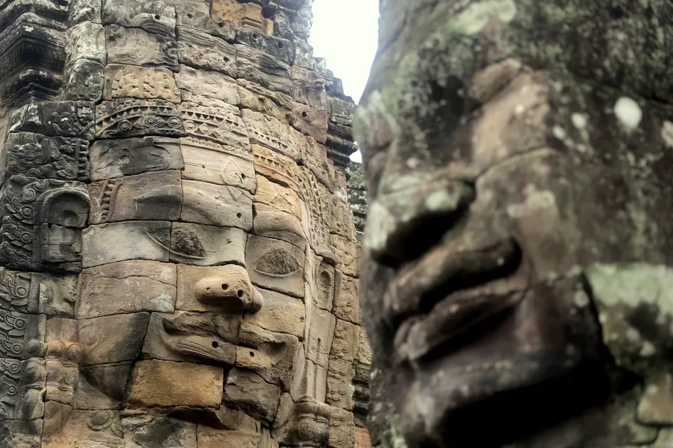 Photo of Bayon Temple, Krong Siem Reap, Cambodia by Riyanka Roy
