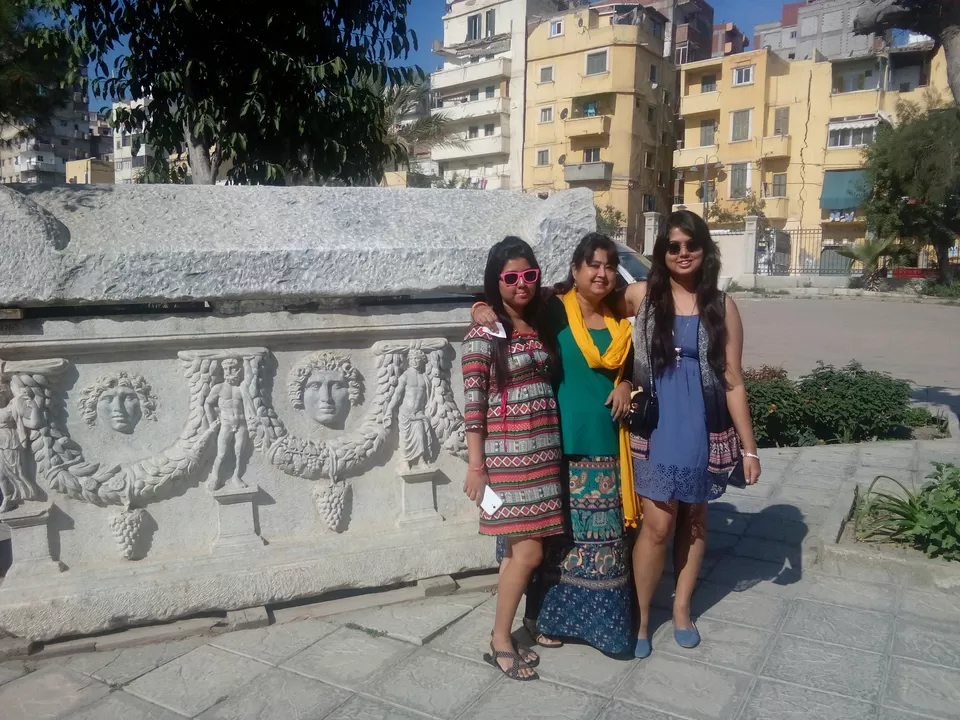 Photo of Catacombs of Kom el Shoqafa, Al Karah WA at Toubageyah WA Kafr Al Ghates, Qesm Karmouz, Alexandria Governorate, Egypt by Sudatta Bhattacharjee