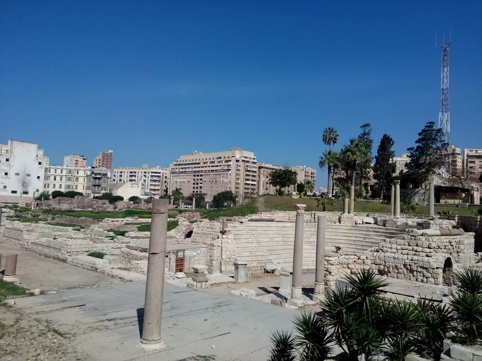 Photo of Roman Amphitheatre, Kom Ad Dakah Gharb, Qesm Al Attarin, Alexandria Governorate, Egypt by Sudatta Bhattacharjee