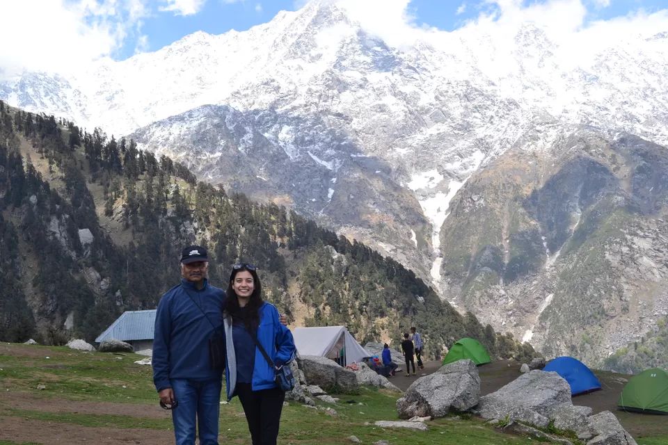 Photo of Father-Daughter Duo Treks to Triund by Saumiabee