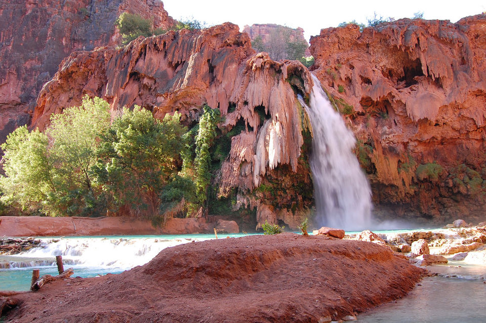 Photo of Mooney Falls, Supai, Arizona, United States by Saumiabee