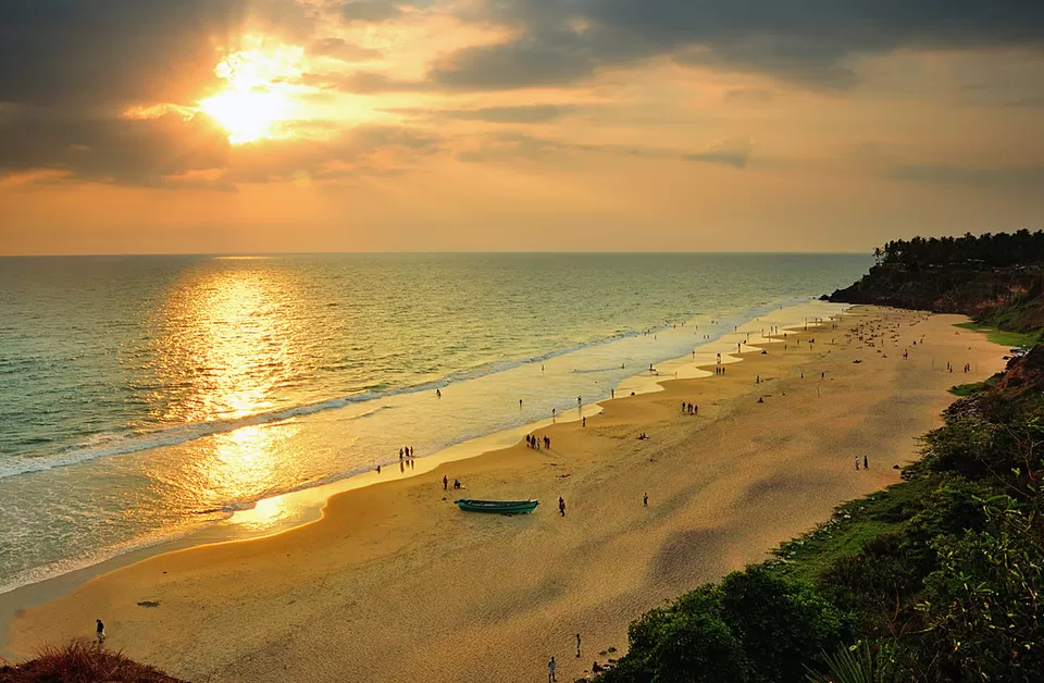 Photo of Varkala Beach, Kerala, India by Saumiabee