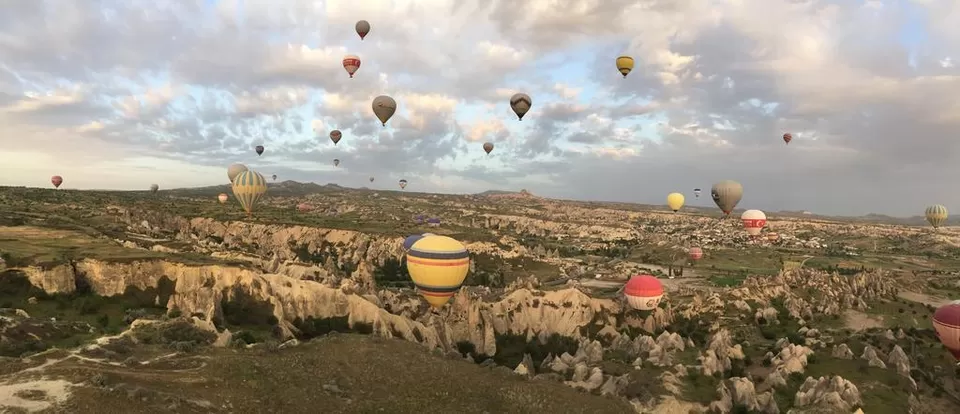 Photo of Hot Air Balloon Cappadocia, Göreme/Nevşehir Merkez/Nevşehir Merkez/Nevşehir, Turkey by Saumiabee