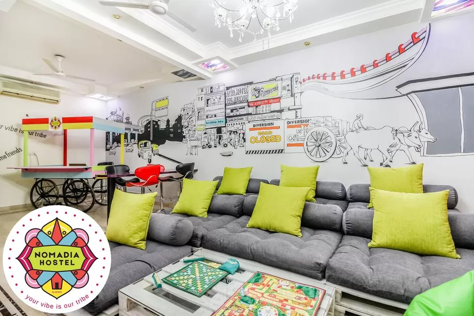Photo of Nomadia Hostel by Anara Homes & Villas, Bipin Chandra Pal Marg, Block A, Chittaranjan, New Delhi, Delhi, India by Saumiabee
