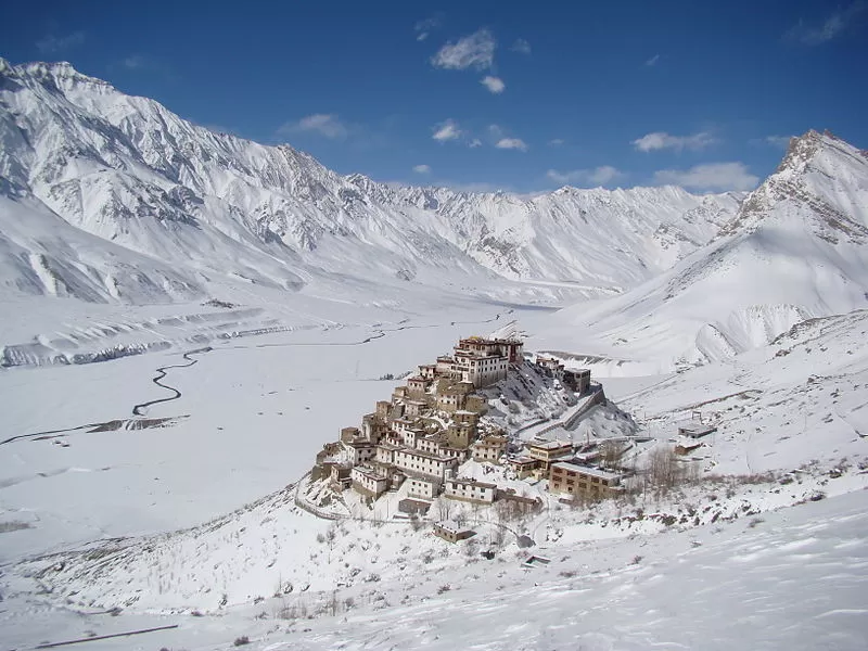 Photo of Key Gompa, Key Monastery, Key, Himachal Pradesh, India by Saumiabee