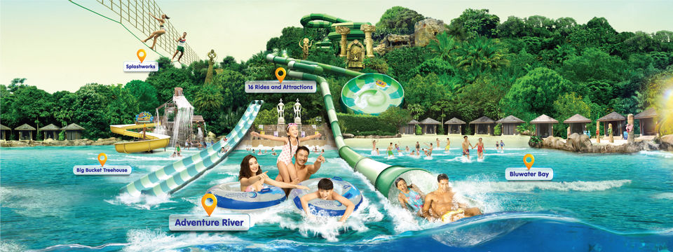 Photo of This One of a Kind Waterpark in Singapore Will Make You Want to Drop Everything and Plan a Trip 1/2 by Saumiabee